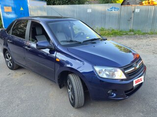 2013 Lada (ВАЗ) Granta I, синий, 370000 рублей, вид 1