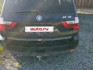 2007 BMW X3 30d I (E83) Рестайлинг, чёрный, 1450000 рублей, вид 2