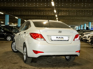 2014 Hyundai Solaris I Рестайлинг, бежевый, 759000 рублей, вид 4