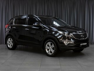 2011 Kia Sportage III, чёрный, 1590000 рублей, вид 1