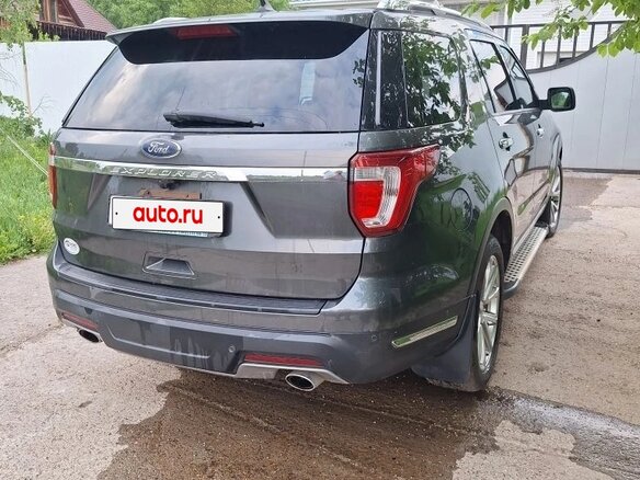 2019 Ford Explorer V Рестайлинг 2, серый, 3500000 рублей - вид 3