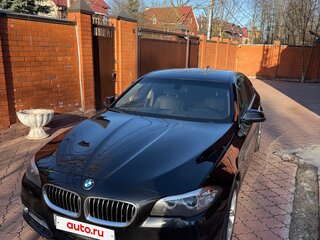2016 BMW 5 серии 520d VI (F10/F11/F07) Рестайлинг, чёрный, 2200000 рублей, вид 3