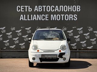 2002 Daewoo Matiz I Рестайлинг, белый, 129000 рублей, вид 2