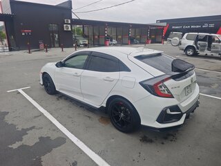 2020 Honda Civic X Рестайлинг, белый, 1850000 рублей, вид 4