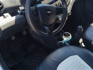 2012 Chevrolet Spark III, серебристый, 449000 рублей, вид 5