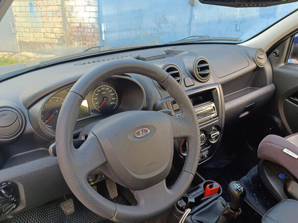 2013 Lada (ВАЗ) Granta I, синий, 500000 рублей - вид 5
