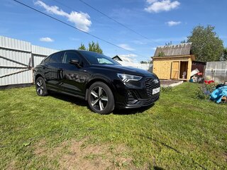 2021 Audi Q3 Sportback 40 TFSI II (F3), чёрный, 4200000 рублей, вид 4