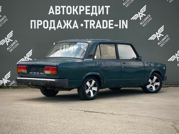 2001 Lada (ВАЗ) 2107, зелёный - вид 6