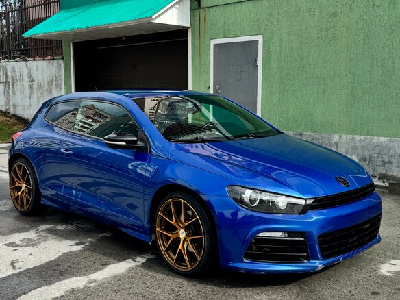 2014 Volkswagen Scirocco III, синий, 1200000 рублей