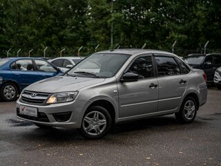 2018 Lada (ВАЗ) Granta I, серебристый, 430000 рублей, вид 1