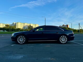 2010 Audi A8 Long III (D4), синий, 1650000 рублей, вид 5