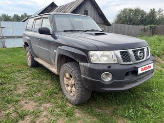 2007 Nissan Patrol V (Y61) Рестайлинг, чёрный, 1380000 рублей, вид 3
