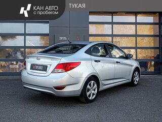 2012 Hyundai Solaris I, серебристый, 785000 рублей, вид 3