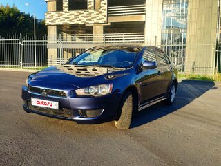 2008 Mitsubishi Lancer X, синий, 530000 рублей, вид 1