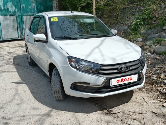 2025 Lada (ВАЗ) Granta I Рестайлинг, белый, 950000 рублей - вид 12