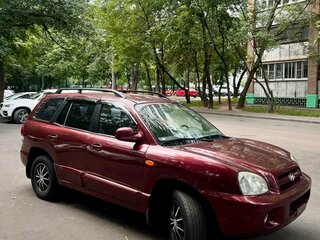 2008 Hyundai Santa Fe Classic Classic, красный, 420000 рублей, вид 5