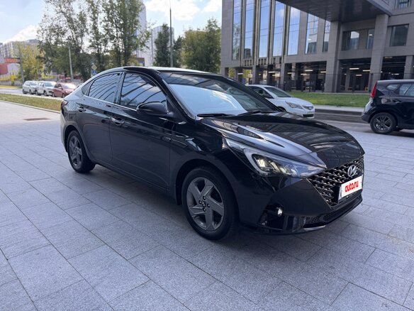 2020 Hyundai Solaris II Рестайлинг, чёрный