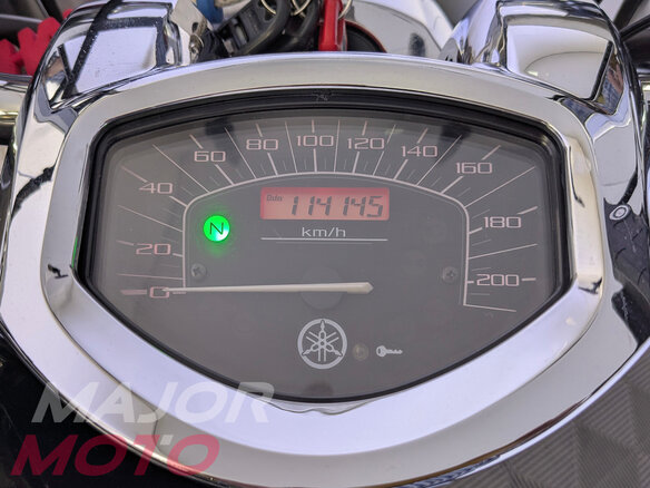 2007 Yamaha XVS1300, чёрный - вид 7