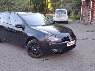 2011 Volkswagen Golf VI, чёрный, 820000 рублей, вид 3