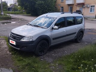 2016 Lada (ВАЗ) Largus Cross I, серебристый, 730000 рублей, вид 2