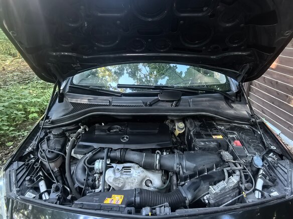 2013 Mercedes-Benz B-Класс 180 II (W246), чёрный - вид 6