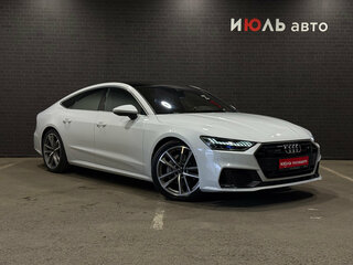 2020 Audi A7 50 TDI II (4K), белый, 6180000 рублей, вид 3