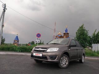 2017 Lada (ВАЗ) Granta I, коричневый, 600000 рублей, вид 1