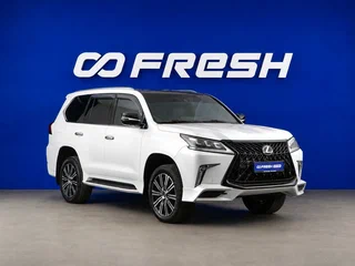 2020 Lexus LX 570 III Рестайлинг 2, белый, 8749077 рублей, вид 1