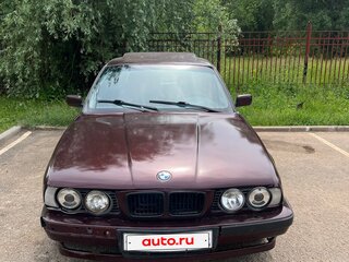 1991 BMW 5 серии 520i III (E34), чёрный, 305000 рублей, вид 1