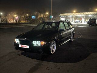2001 BMW 5 серии 520i IV (E39) Рестайлинг, чёрный, 585000 рублей, вид 1