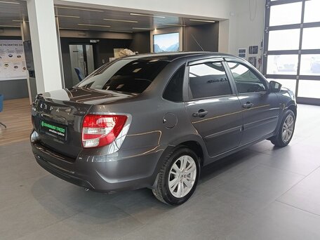 2019 Lada (ВАЗ) Granta I Рестайлинг, серый, 630000 рублей, вид 4