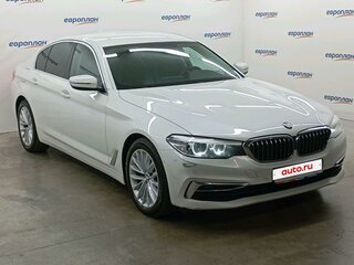 2019 BMW 5 серии 520d VII (G30/G31/G38), белый, 3135000 рублей, вид 2