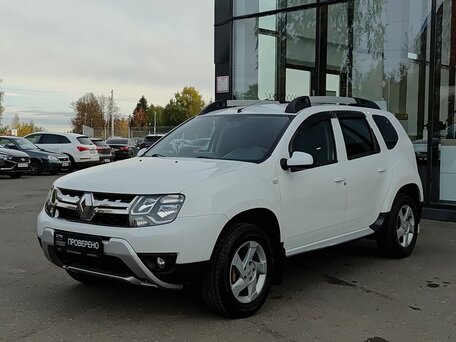 2016 Renault Duster I Рестайлинг, белый, 1139000 рублей, вид 1