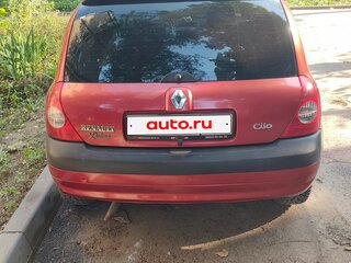 2004 Renault Clio II Рестайлинг 2, красный, 350000 рублей, вид 3