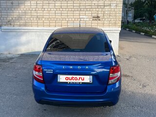 2022 Lada (ВАЗ) Granta I Рестайлинг, синий, 830000 рублей, вид 4