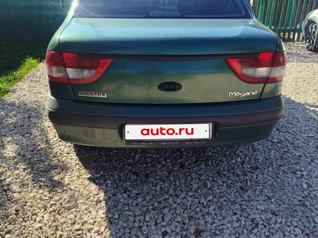 2003 Renault Megane I Рестайлинг, зелёный, 200000 рублей, вид 4