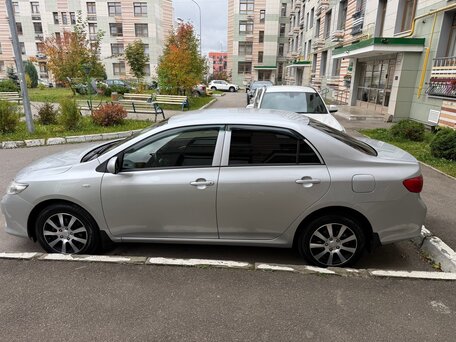2008 Toyota Corolla X (E140, E150), серебристый, 645000 рублей, вид 4