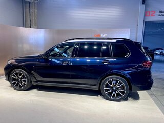 2021 BMW X7 40d I (G07), синий, 7600000 рублей, вид 5