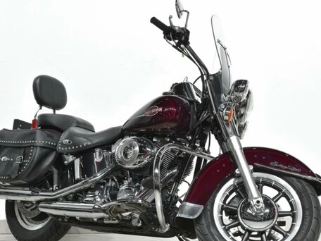 2007 Harley-Davidson Heritage, пурпурный, 950000 рублей, вид 1