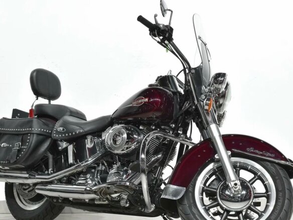 2007 Harley-Davidson Heritage, пурпурный, 950000 рублей