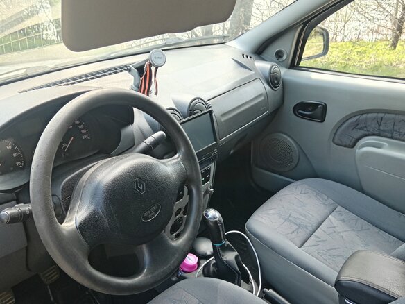 2006 Renault Logan I, серый, 320000 рублей - вид 4