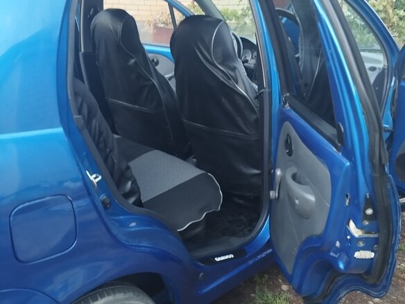 2013 Daewoo Matiz I Рестайлинг, синий, 175000 рублей - вид 4