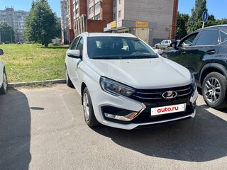 2024 Lada (ВАЗ) Vesta SW I Рестайлинг (NG), белый, 1420000 рублей, вид 1