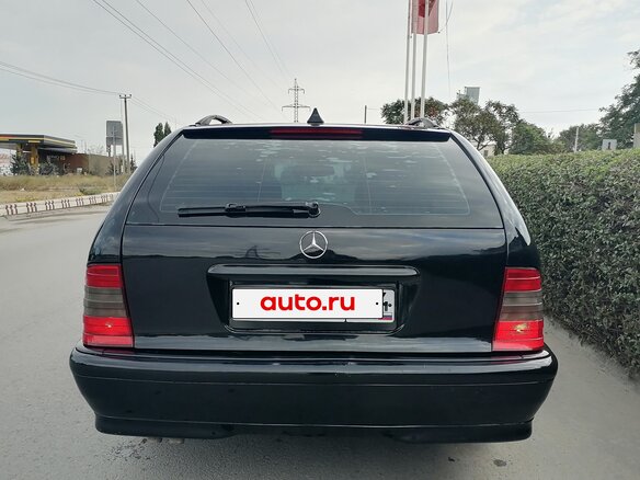 1999 Mercedes-Benz C-Класс 180 I (W202) Рестайлинг, чёрный, 500000 рублей - вид 3