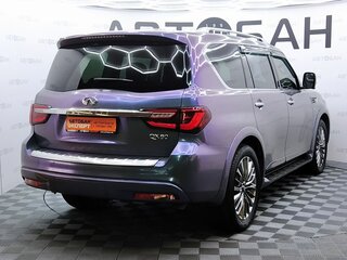 2018 Infiniti QX80 I Рестайлинг 2, чёрный, 4600000 рублей, вид 4