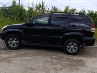 2007 Toyota Land Cruiser Prado 5-speed 120 Series Рестайлинг, чёрный, 3300000 рублей, вид 5