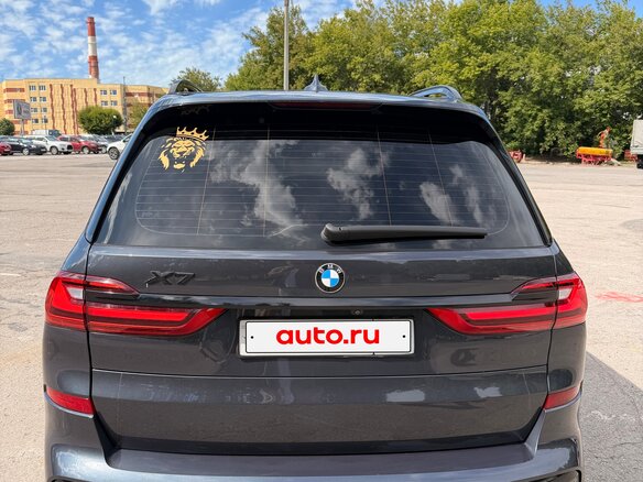 2019 BMW X7 30d I (G07), синий, 6950000 рублей - вид 4