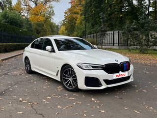 2022 BMW 5 серии 520i VII (G30/G31/G38) Рестайлинг, белый, 4690000 рублей, вид 3