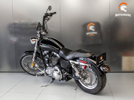 2008 Harley-Davidson Sportster 1200, чёрный, 657498 рублей, вид 4