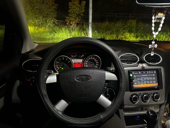 2008 Ford Focus II Рестайлинг, белый - вид 6